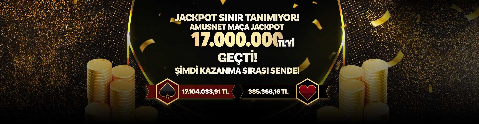 Amusnet jackpot
